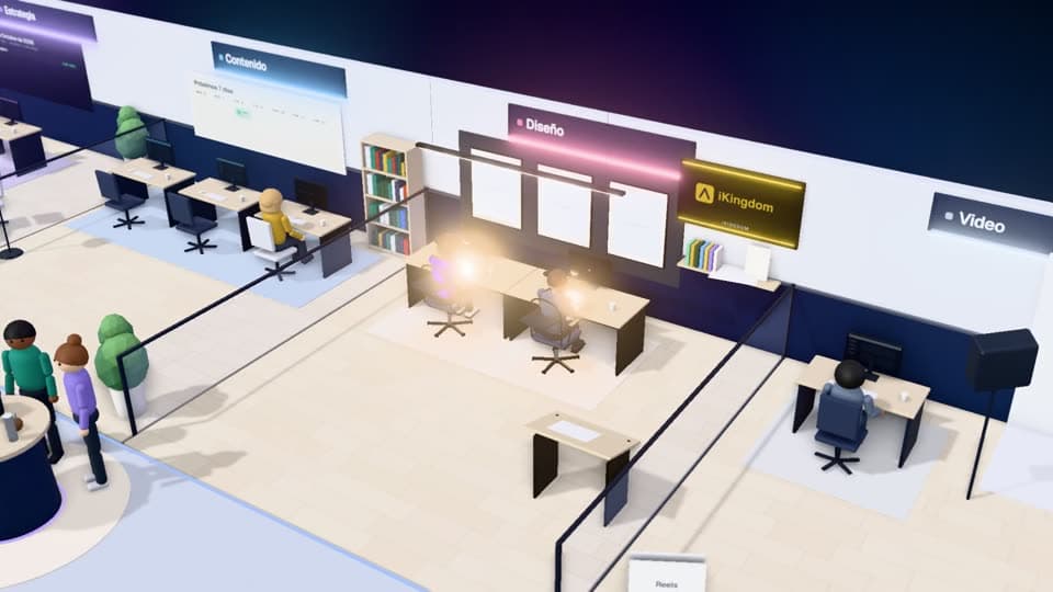Recorrido por el estudio 3D: zona de diseño